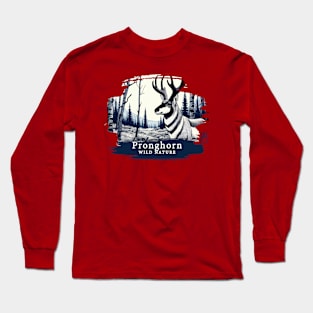 Pronghorn - WILD NATURE - PRONGHORN -9 Long Sleeve T-Shirt